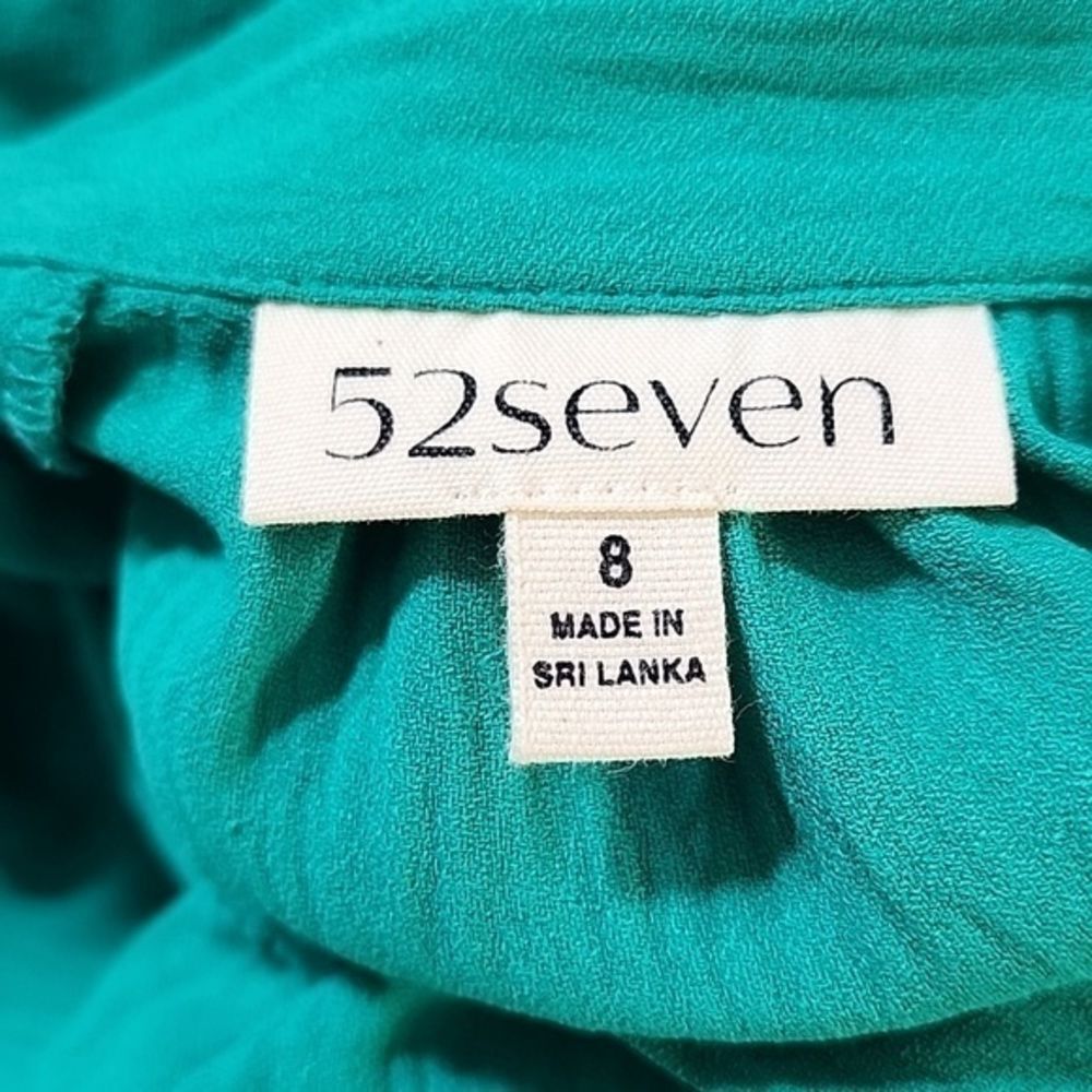 NWT 52Seven Green Dress Size 8 - Picture 15 of 16